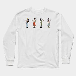 Urban Fantasy Figures Long Sleeve T-Shirt